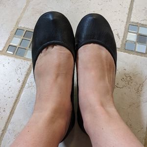 Tieks Matte Black ballet flats